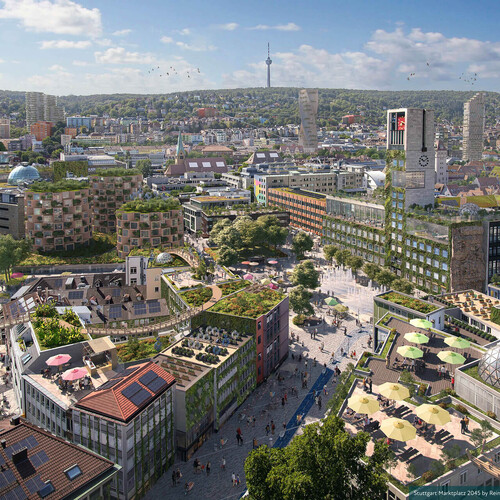 Stuttgart Marktplatz 2045 by Reinventing Society / Render Vision, CC BY-NC-SA 4.0